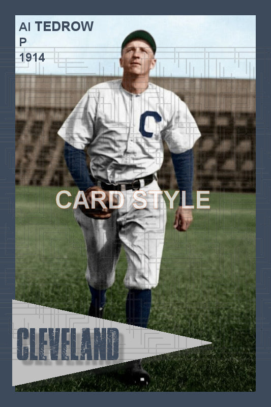 Al Tedrow - 1914 Cleveland Naps - choose a size & style