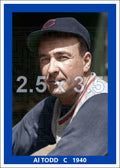 Al Todd - 1940 Chicago Cubs - choose a size & style