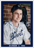 Al Unser - 1943 Detroit Tigers - choose a size & style