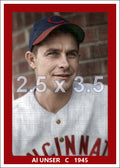 Al Unser - 1945 Cincinnati Reds - choose a size & style