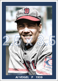 Al Veigel - 1939 Boston Bees - choose a size & style