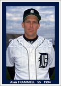 Alan Trammell - 1994 Detroit Tigers - choose a size & style