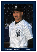 Alberto Castillo - 2002 New York Yankees - choose a size & style