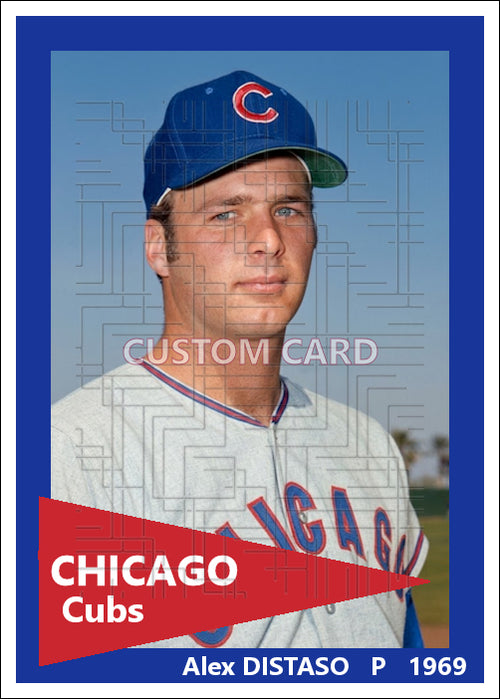 Alec Distaso - 1969 Chicago Cubs - choose a size & style