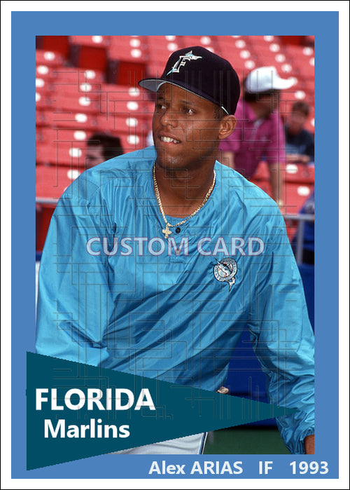 Alex Arias - 1993 Florida Marlins - choose a size & style