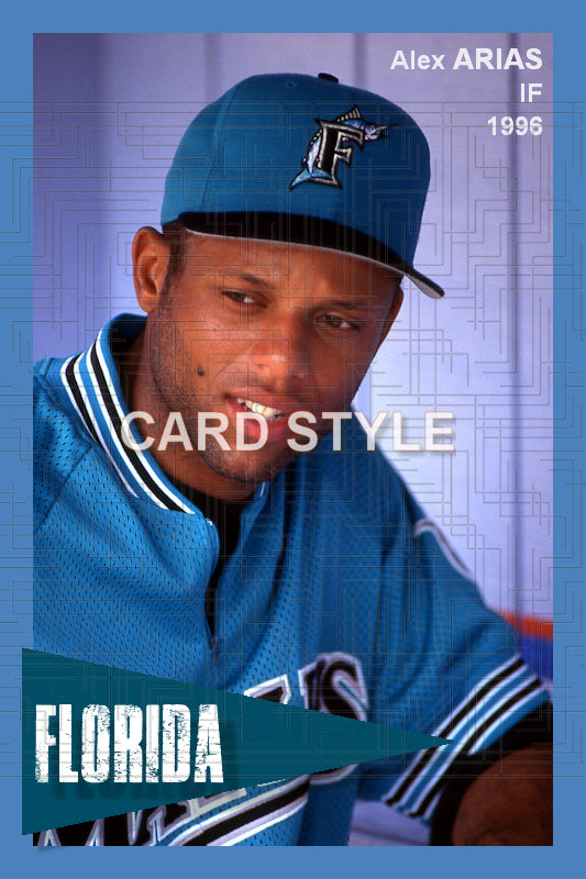 Alex Arias - 1996 Florida Marlins - choose a size & style