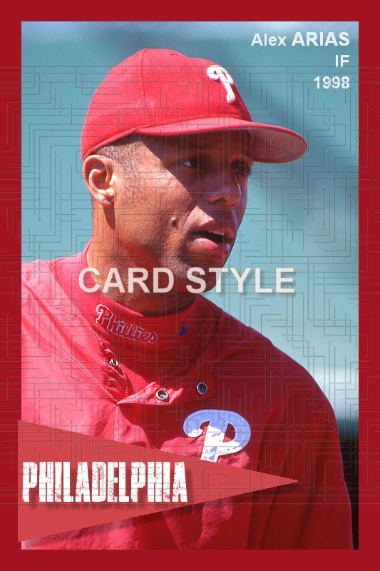 Alex Arias - 1998 Philadelphia Phillies - choose a size & style