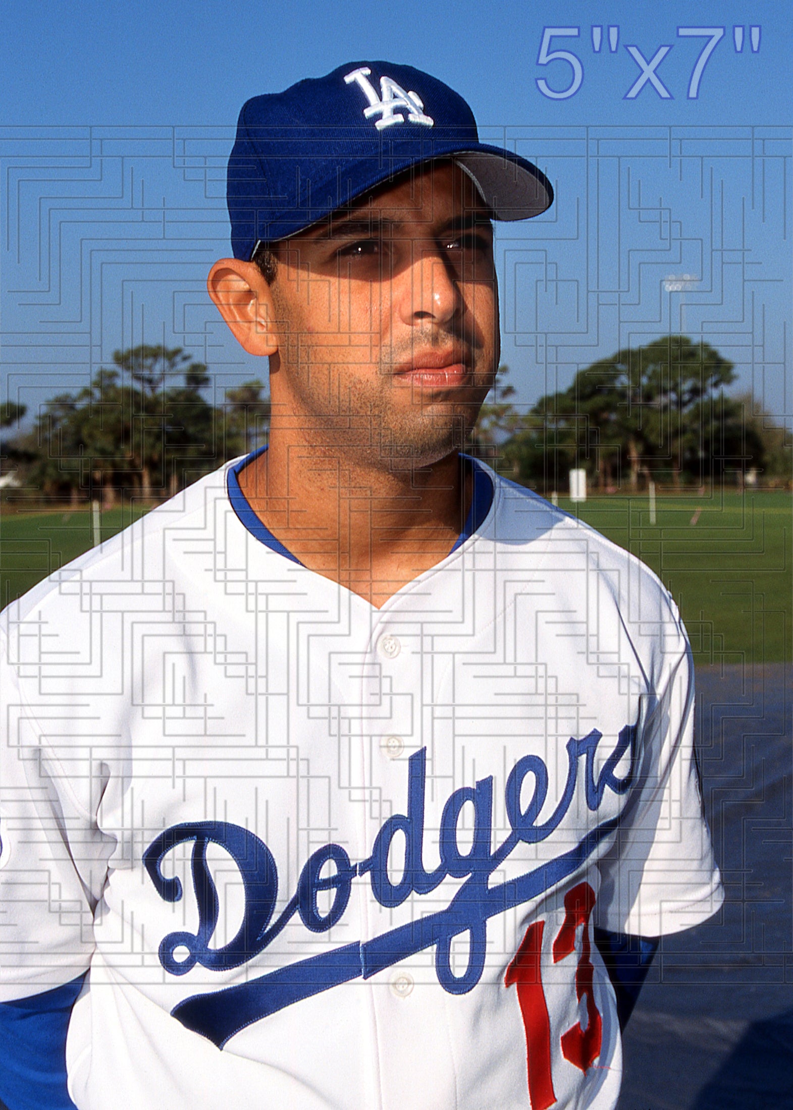 Alex Cora - 2002 Los Angeles Dodgers - choose a size & style