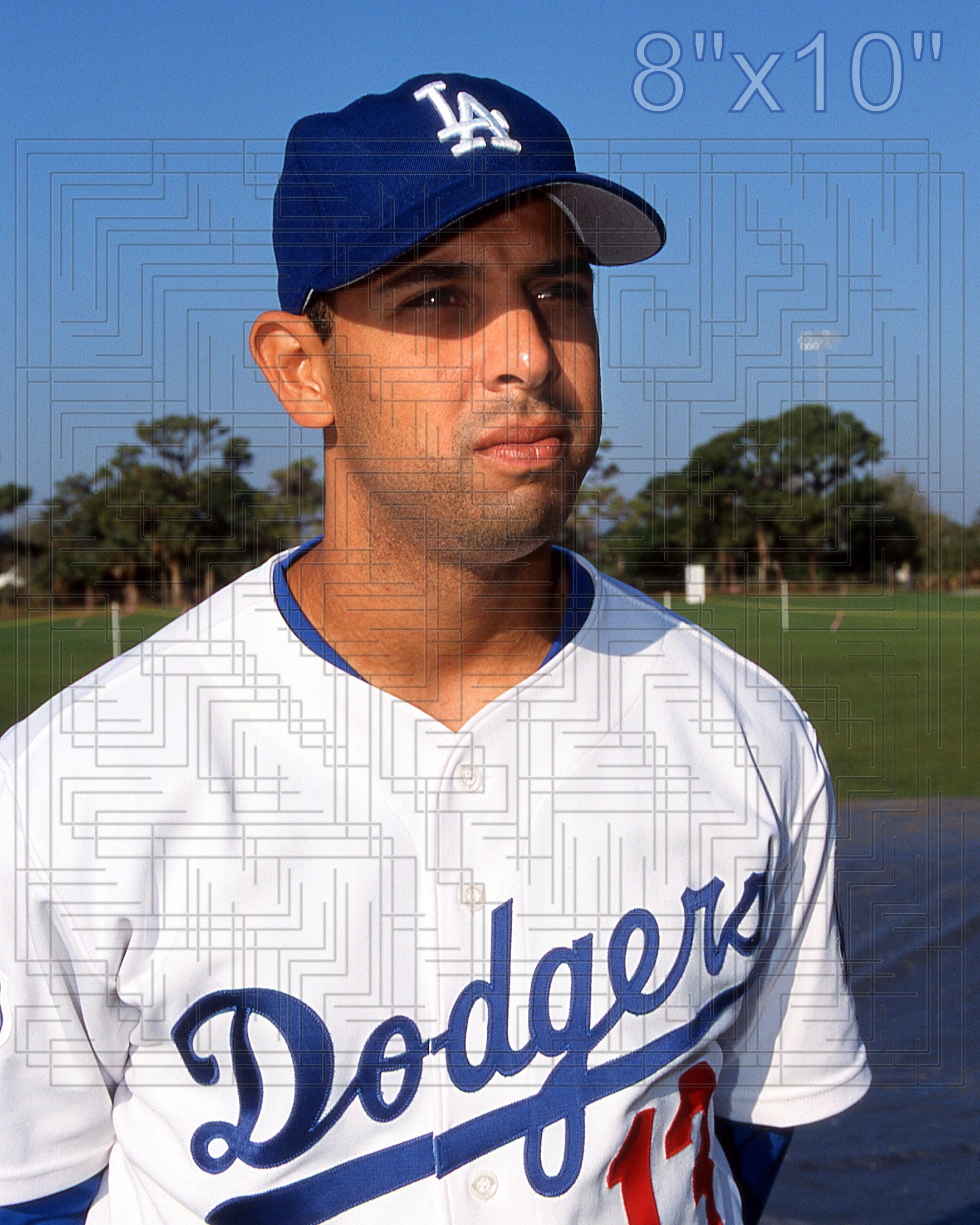 Alex Cora - 2002 Los Angeles Dodgers - choose a size & style