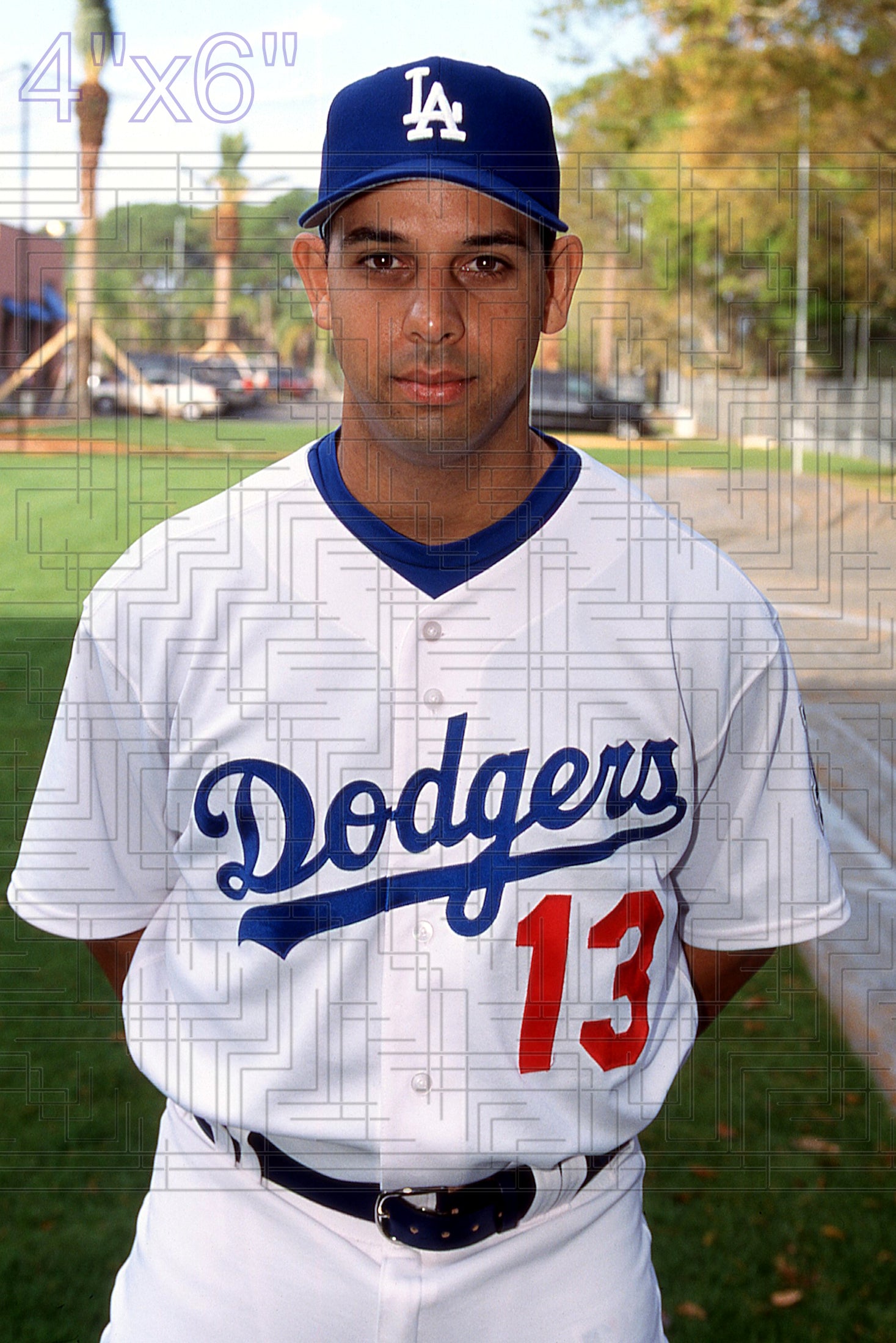 Alex Cora - 2003 Los Angeles Dodgers - choose a size & style