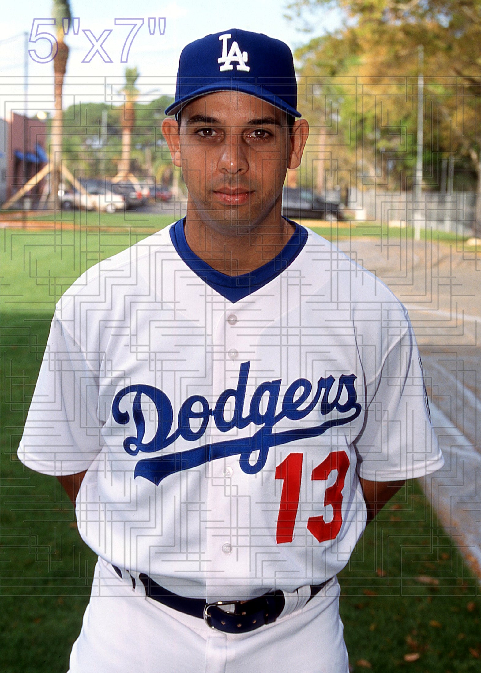 Alex Cora - 2003 Los Angeles Dodgers - choose a size & style