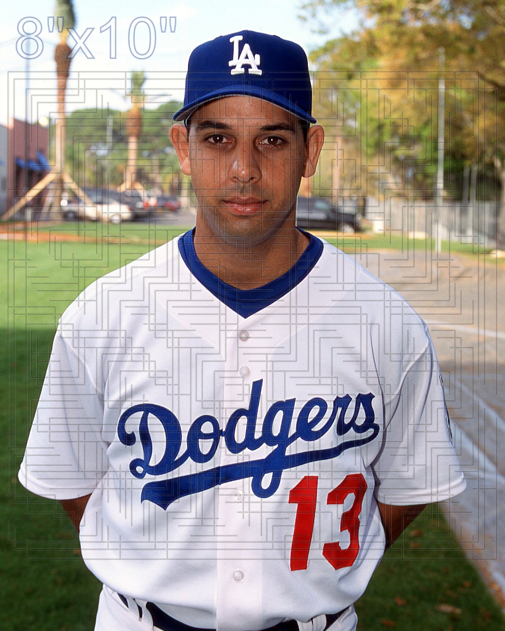 Alex Cora - 2003 Los Angeles Dodgers - choose a size & style