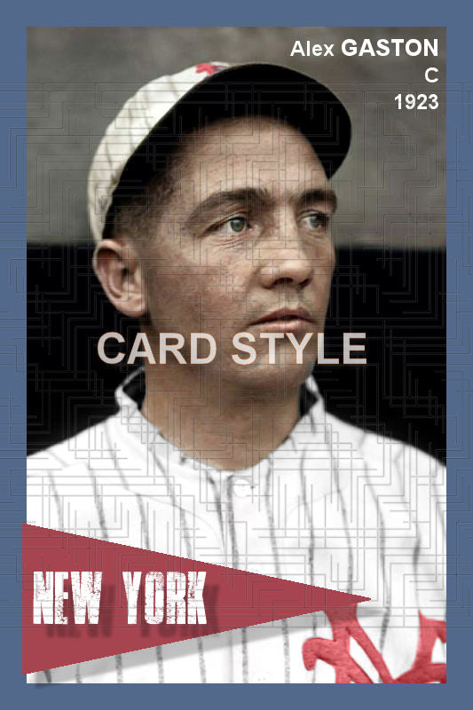 Alex Gaston - 1923 New York Giants - choose a size & style