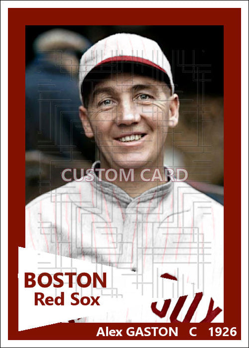 Alex Gaston - 1926 Boston Red Sox - choose a size & style