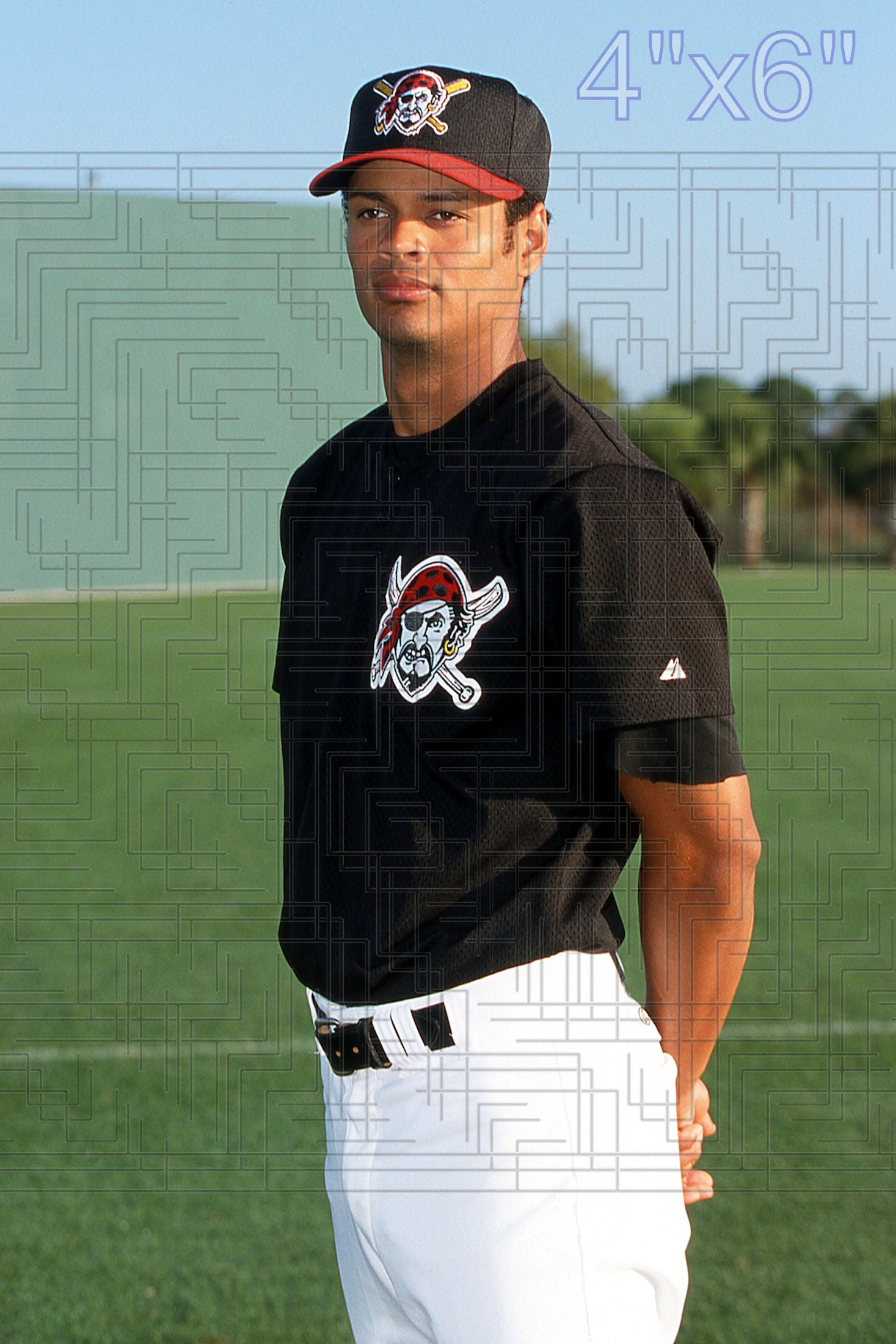 Alex Hernandez - 2001 Pittsburgh Pirates - choose a size & style