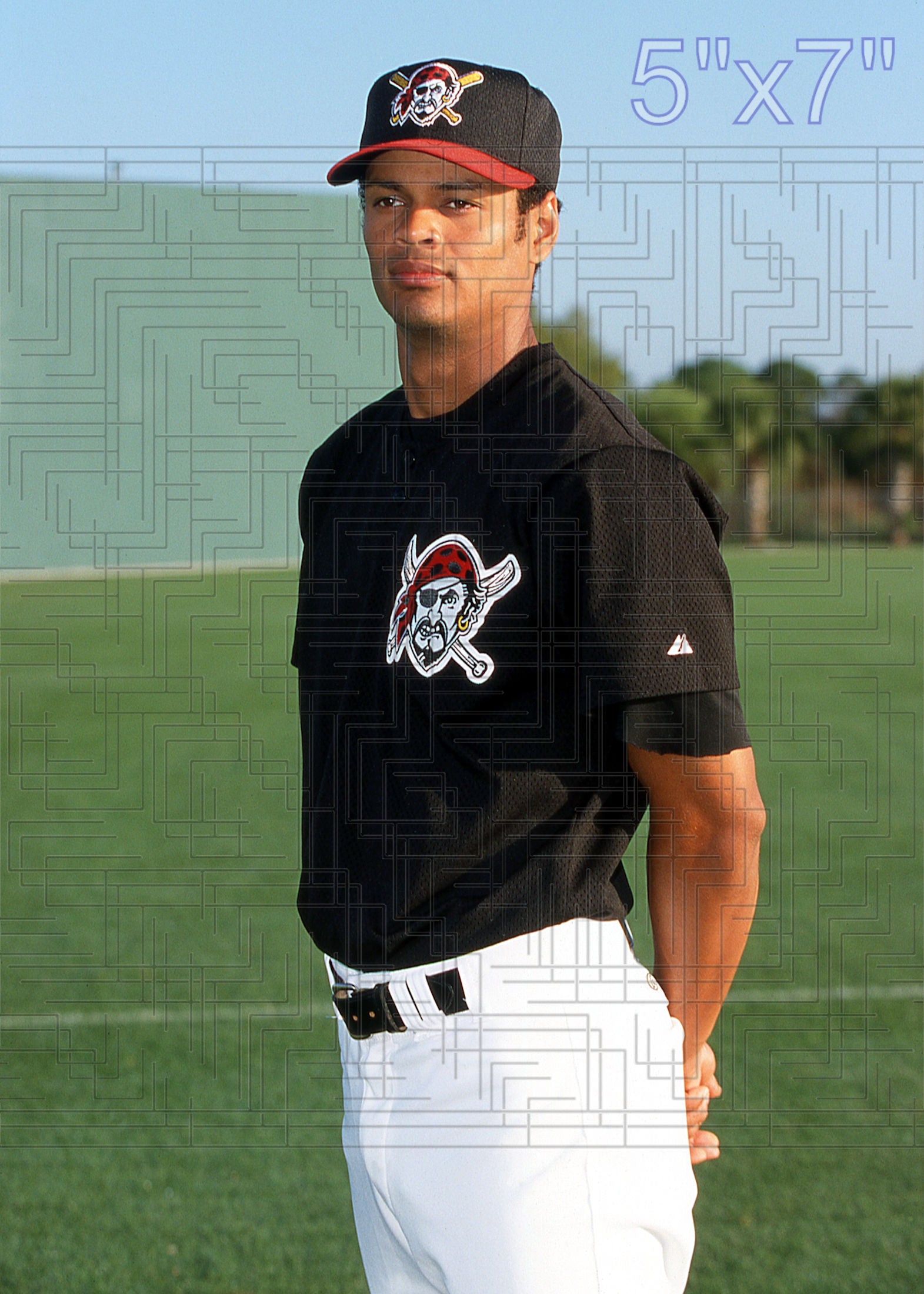 Alex Hernandez - 2001 Pittsburgh Pirates - choose a size & style
