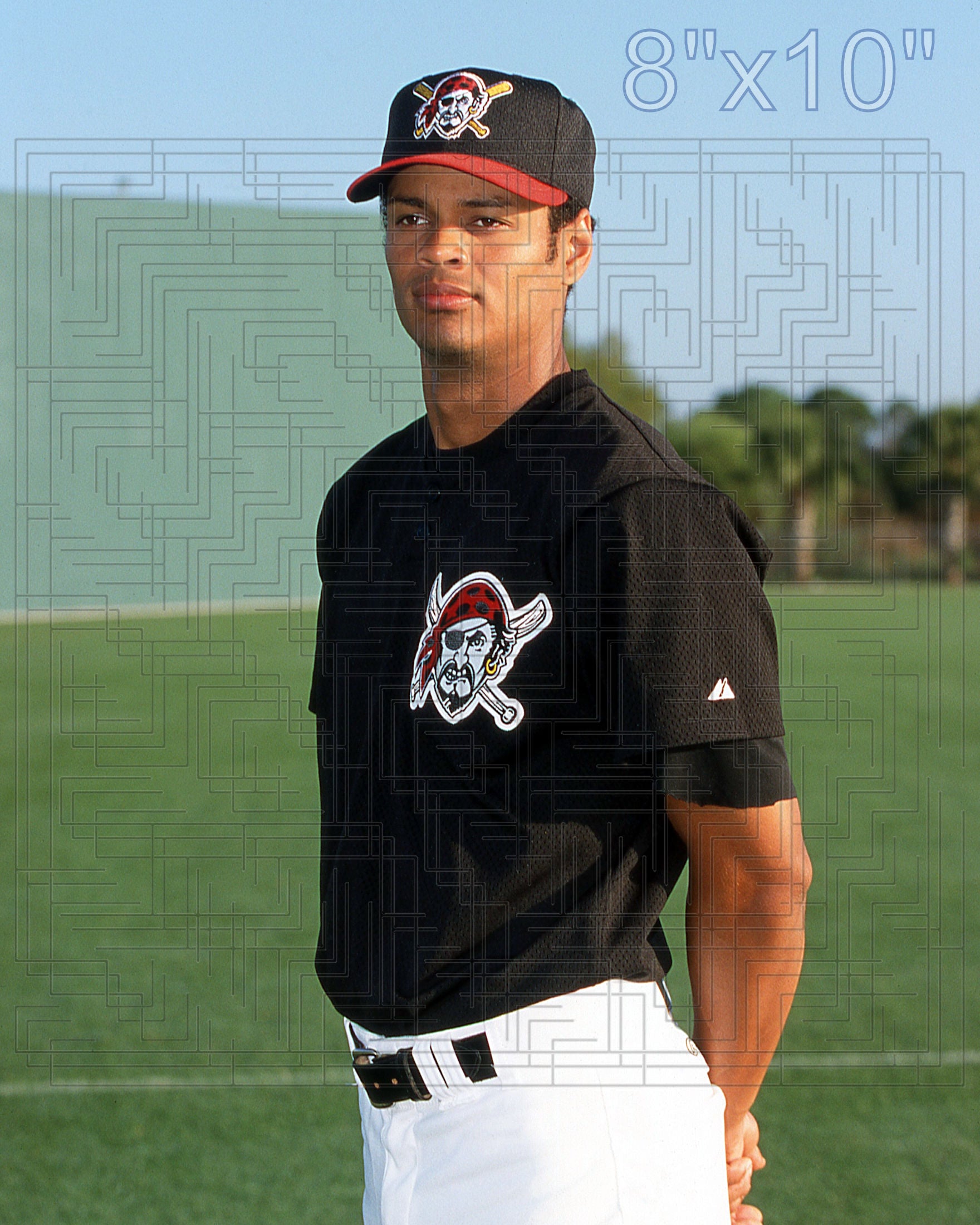 Alex Hernandez - 2001 Pittsburgh Pirates - choose a size & style