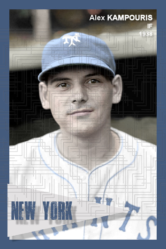 Alex Kampouris - 1938 New York Giants - choose a size & style