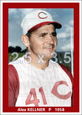 Alex Kellner - 1958 Cincinnati Reds - choose a size & style