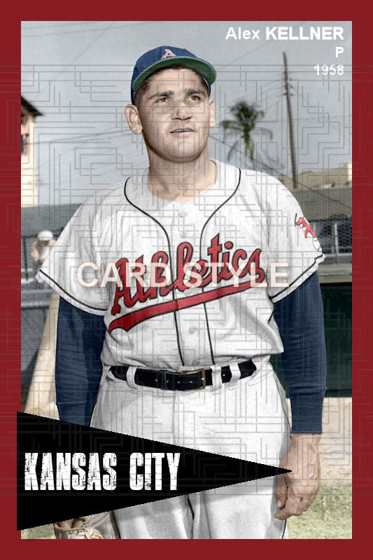 Alex Kellner - 1958 Kansas City Athletics - choose a size & style