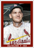 Alex Kellner - 1959 St. Louis Cardinals - choose a size & style