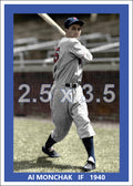 Al Monchak - 1940 Philadelphia Phillies - choose a size & style