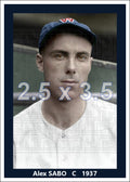 Alex Sabo - 1937 Washington Senators - choose a size & style
