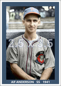 Alf Anderson - 1941 Pittsburgh Pirates - choose a size & style