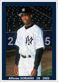 Alfonso Soriano - 2002 New York Yankees - choose a size & style