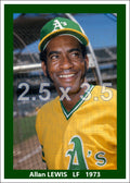 Allan Lewis - 1973 Oakland Athletics - choose a size & style