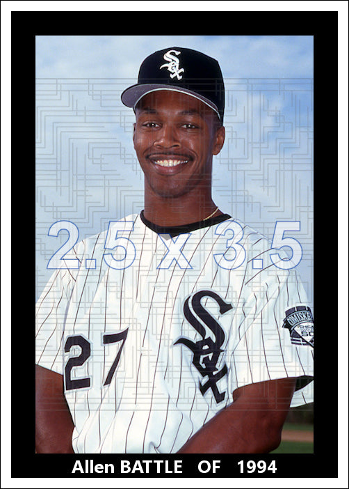 Allen Battle - 1994 Chicago White Sox - choose a size & style