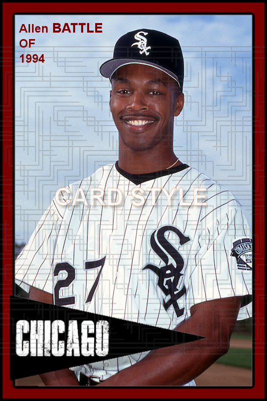 Allen Battle - 1994 Chicago White Sox - choose a size & style