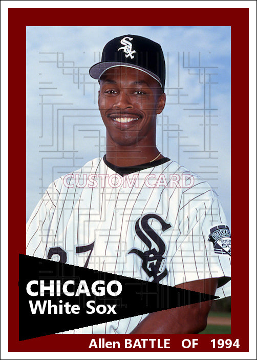 Allen Battle - 1994 Chicago White Sox - choose a size & style