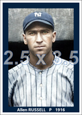 Allen Russell - 1916 New York Yankees - choose a size & style
