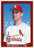 Allen Watson - 1992 St. Louis Cardinals - choose a size & style