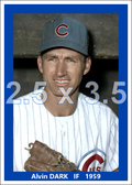Alvin Dark - 1959 Chicago Cubs - choose a size & style