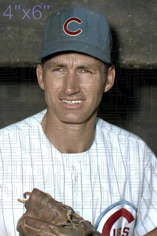 Alvin Dark - 1959 Chicago Cubs - choose a size & style
