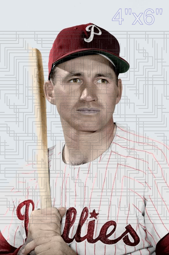 Alvin Dark - 1960 Philadelphia Phillies - choose a size & style