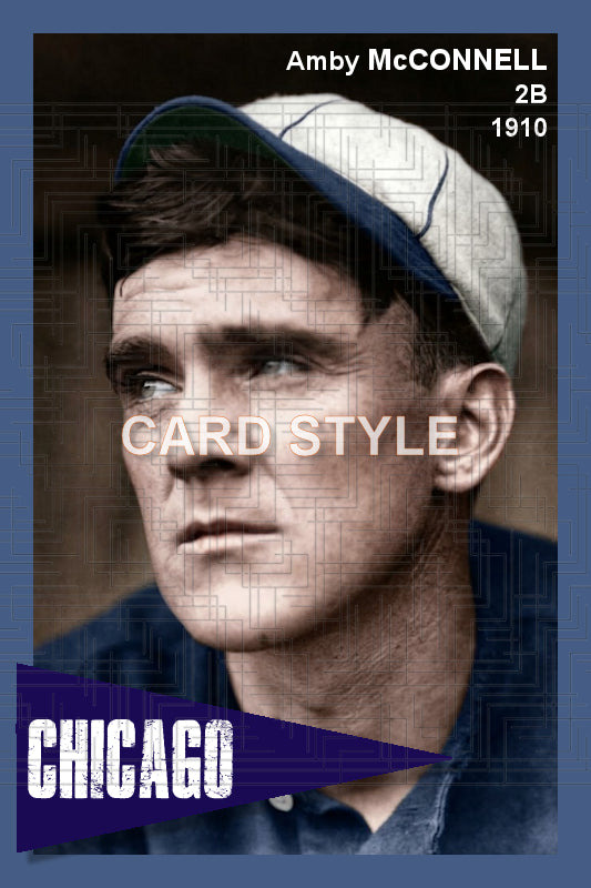 Amby McConnell - 1910 Chicago White Sox - choose a size & style