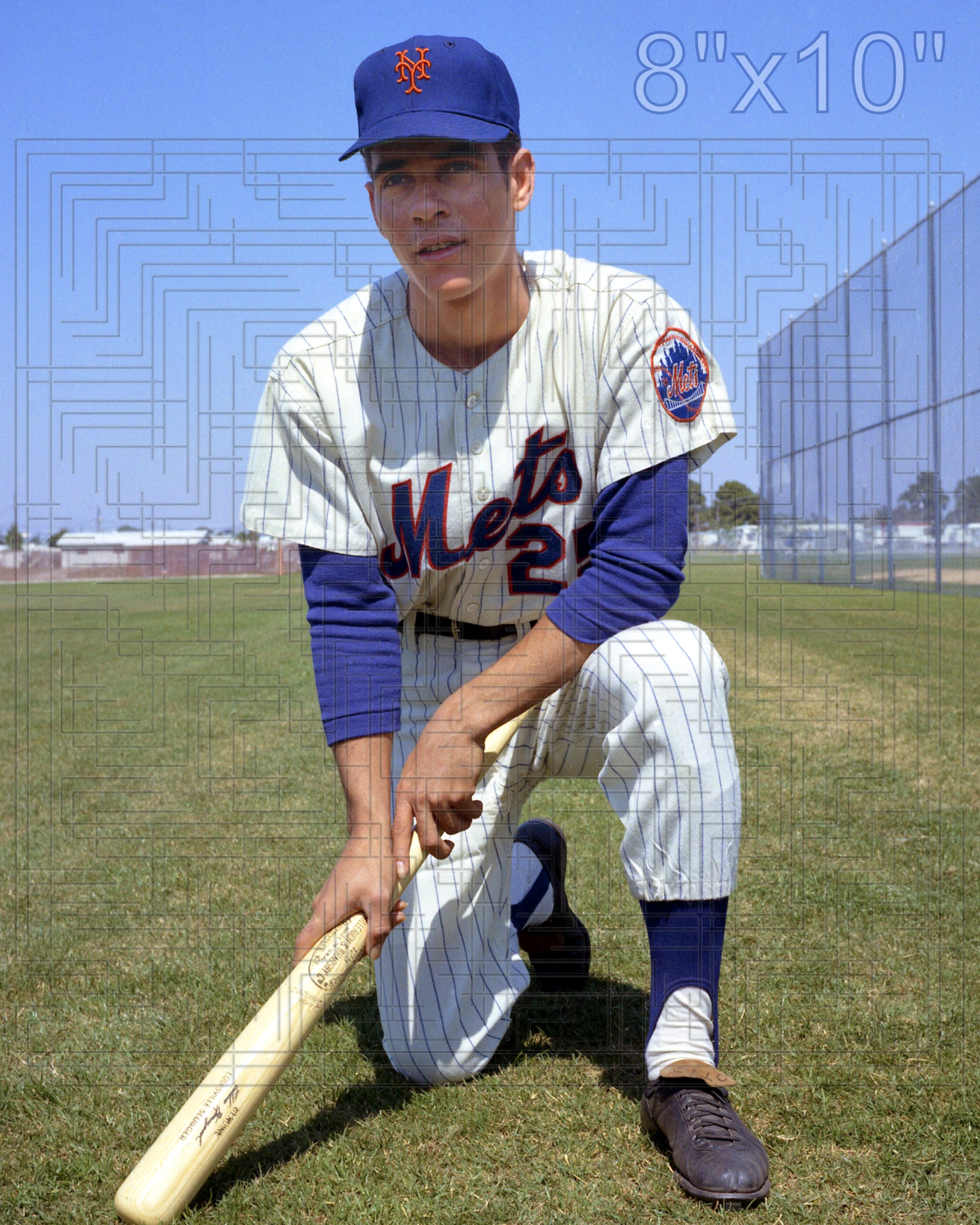 Amos Otis - 1969 New York Mets - choose a size & style