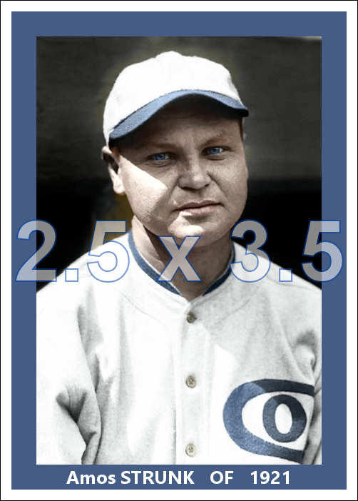 Amos Strunk - 1921 Chicago White Sox - choose a size & style