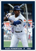 Andre Robertson - 1982 New York Yankees - choose a size & style