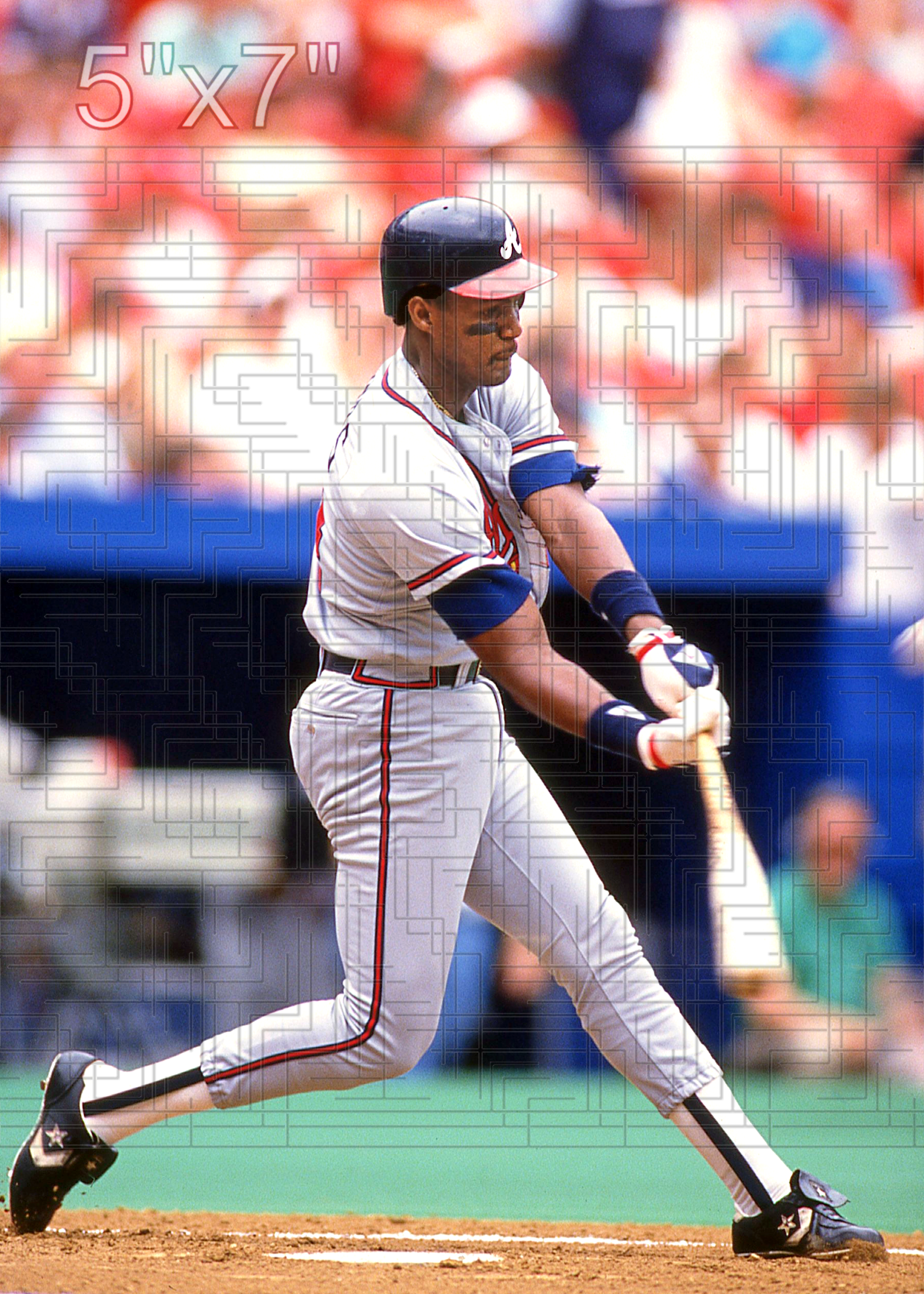 Andres Thomas - 1988 Atlanta Braves - choose a size & style