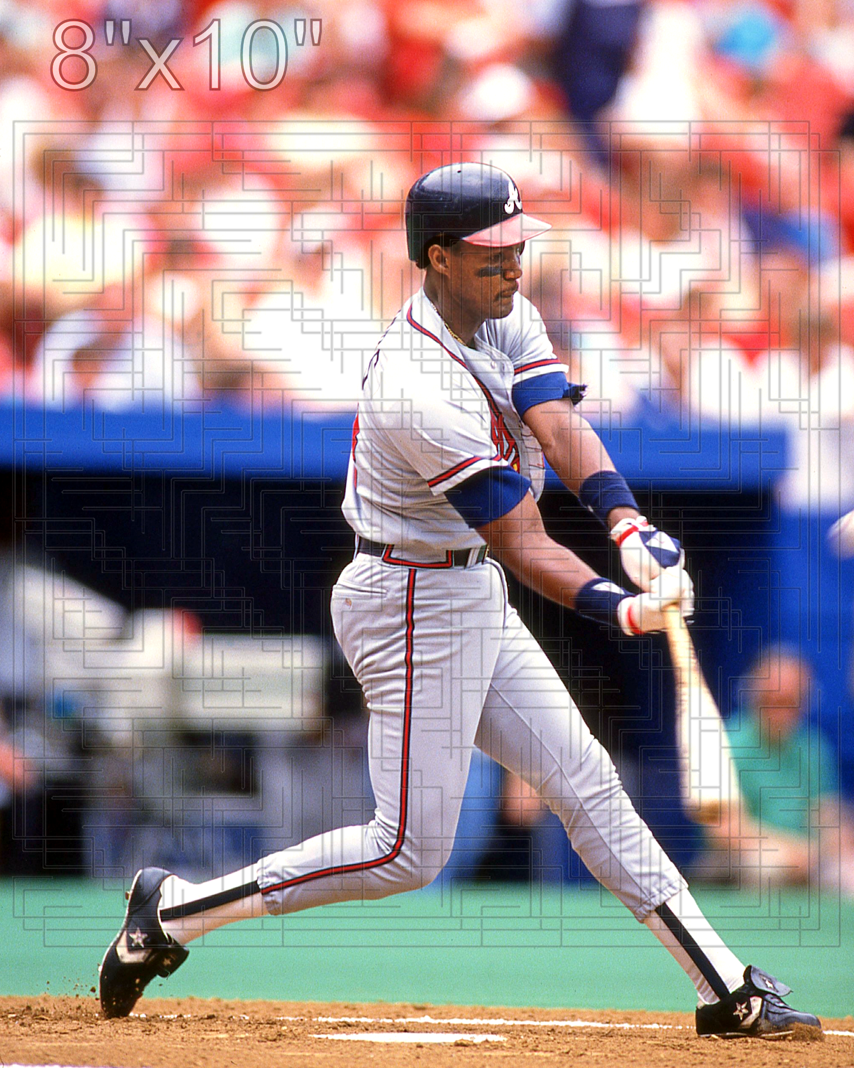 Andres Thomas - 1988 Atlanta Braves - choose a size & style