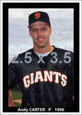 Andy Carter - 1996 San Francisco Giants - choose a size & style