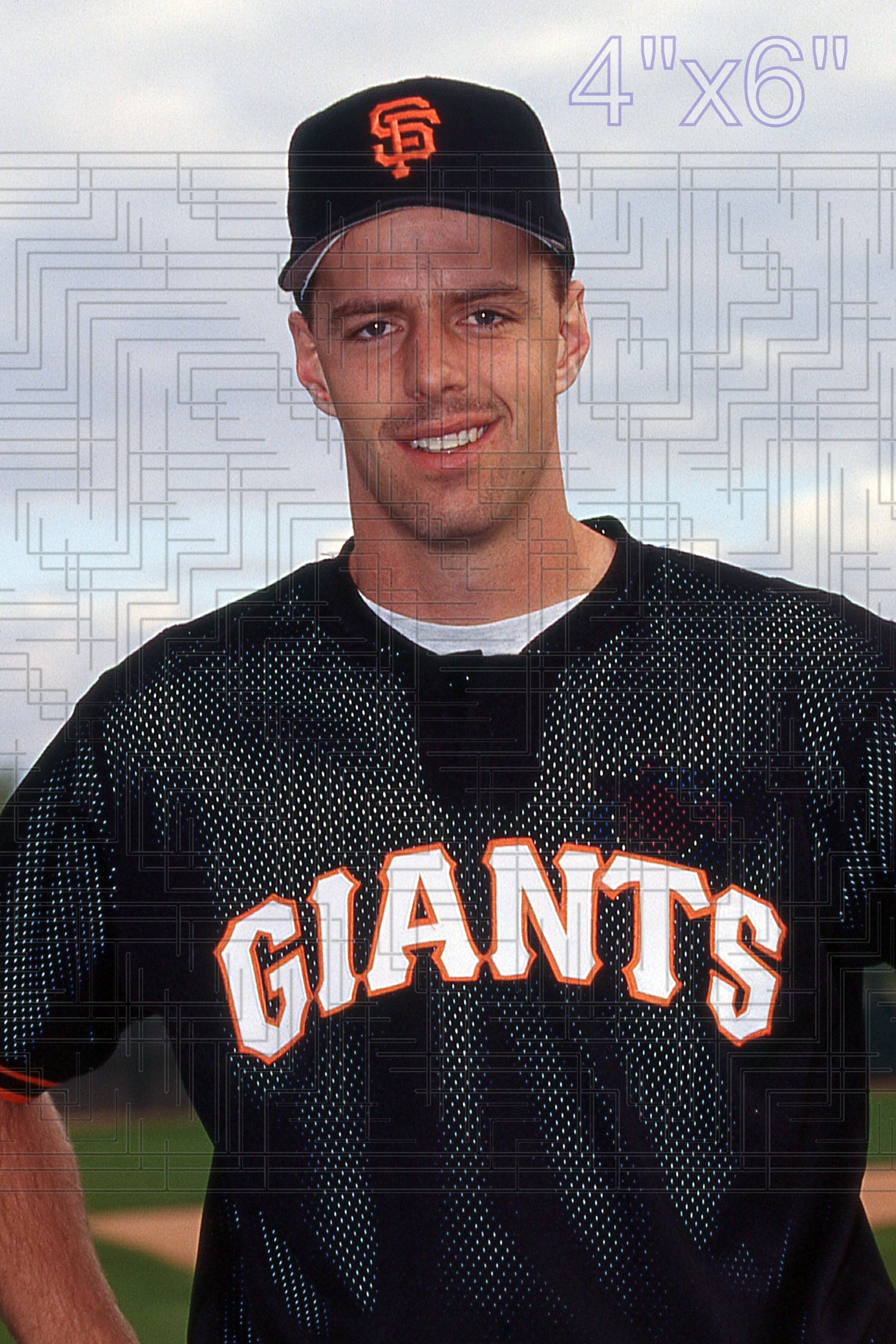 Andy Carter - 1996 San Francisco Giants - choose a size & style