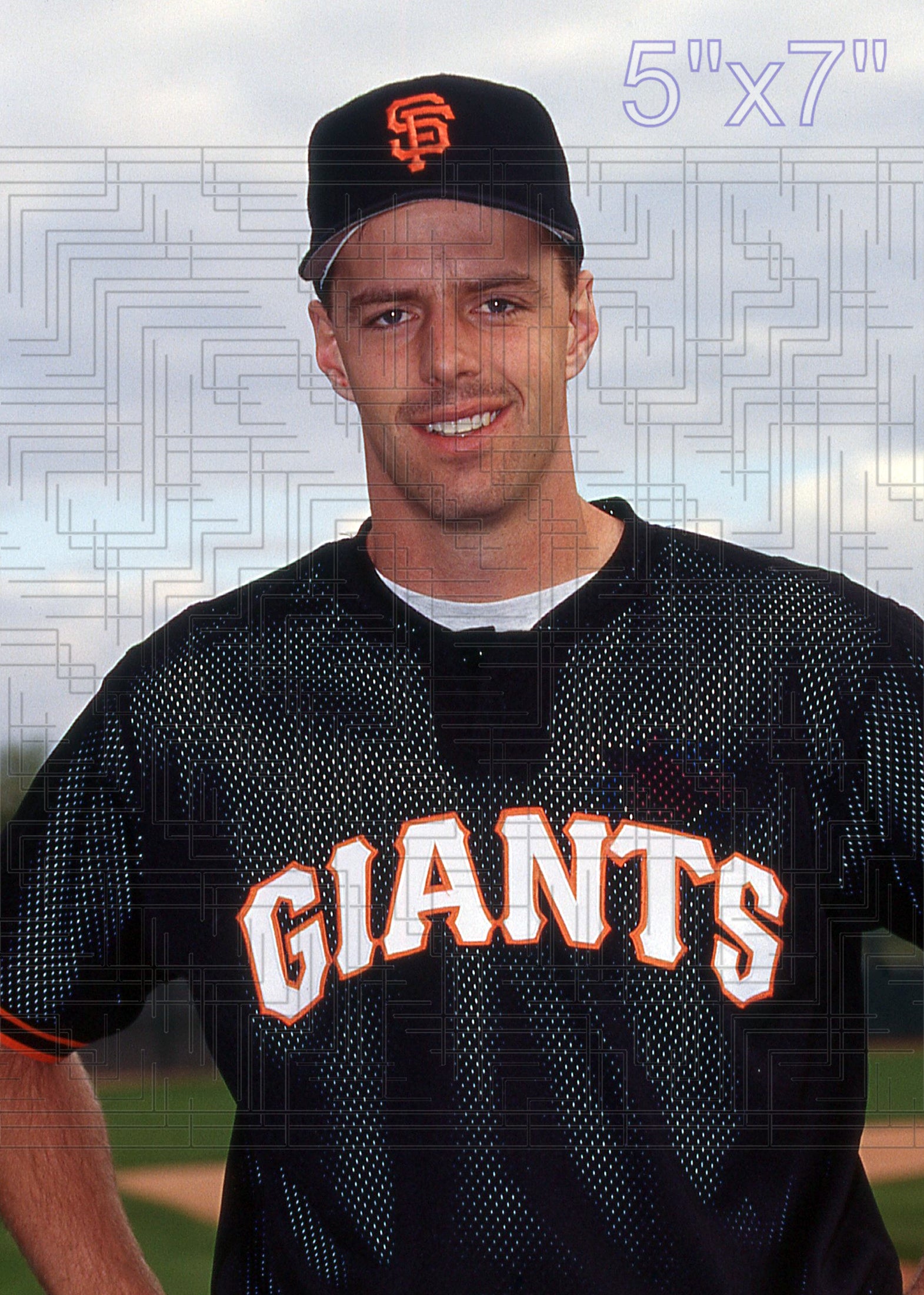 Andy Carter - 1996 San Francisco Giants - choose a size & style
