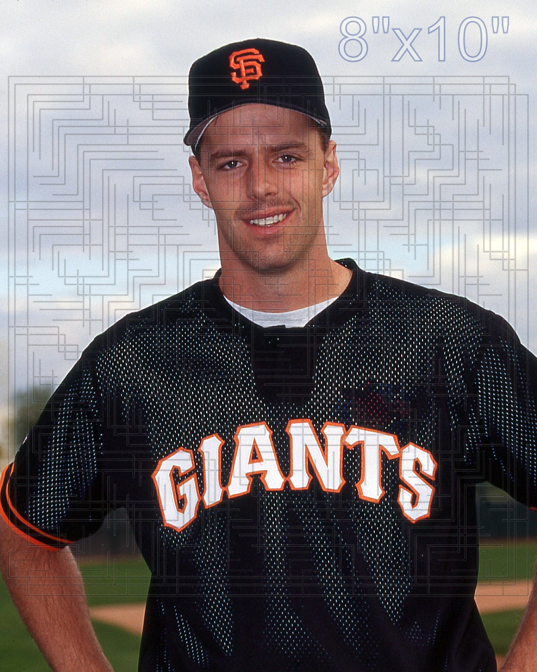 Andy Carter - 1996 San Francisco Giants - choose a size & style