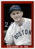 Andy Gilbert - 1942 Boston Red Sox - choose a size & style