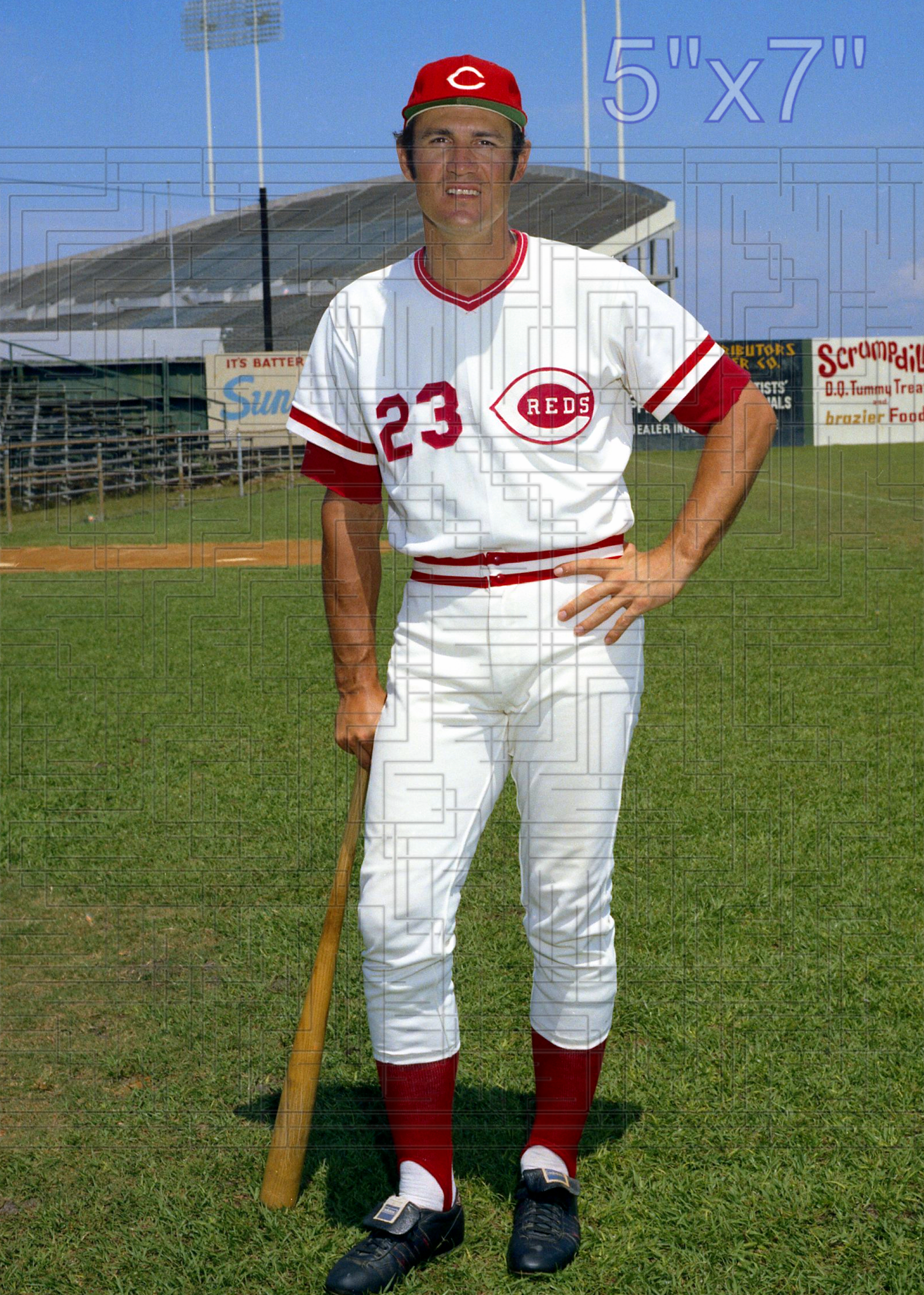 Andy Kosco - 1973 Cincinnati Reds - choose a size & style